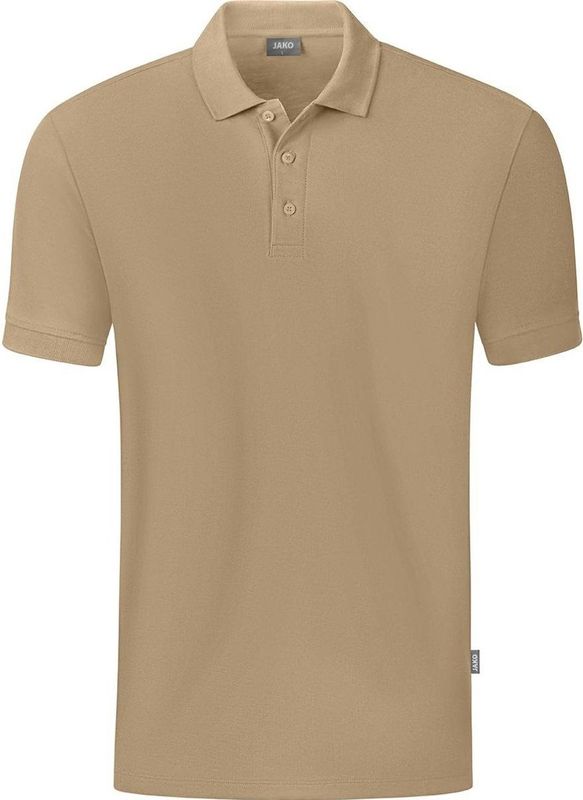 Jako - Organic Polo - Dames - Zand - Piqué - 100% Biokatoen