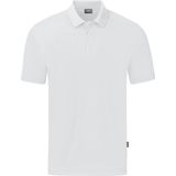 Jako Organic Polo Stretch Dames - Wit