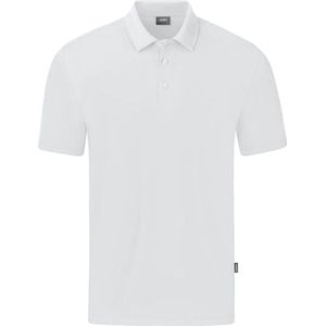 Jako Organic Polo Stretch Heren - Wit