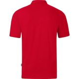 Jako Organic Polo Stretch Dames - Rood | Maat: 34
