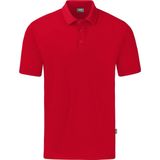 Jako Organic Polo Stretch Dames - Rood | Maat: 34