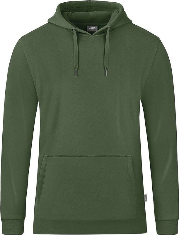 Hoodie - Donkergroen - 70% Biologisch Katoen - 30% Polyester
