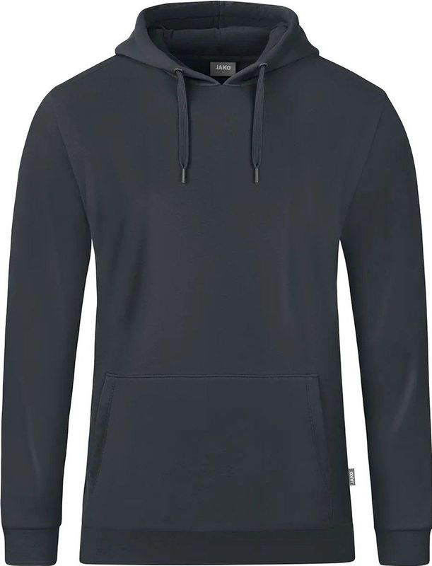 Jako Organic Sweater Met Kap Heren - Antraciet