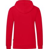 Jako - Organic Jas Met Kap - Rood - Dames