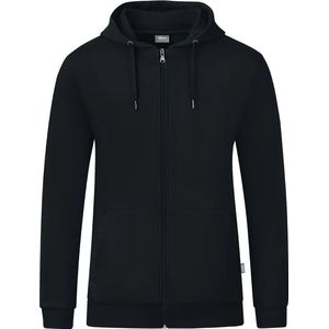 Jako - Organic Jas Met Kap - Zwart - Dames