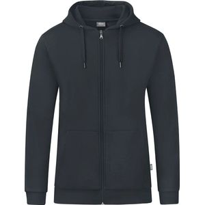 Jako - Organic Jas Met Kap - Antraciet - Dames