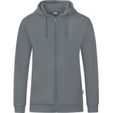 Organic - Tussenjas - Steengrijs - Gemaakt van 50% Biokatoen