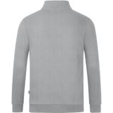 Jako Organic Ziptop Heren - Lichtgrijs Gemeleerd | Maat: 3XL