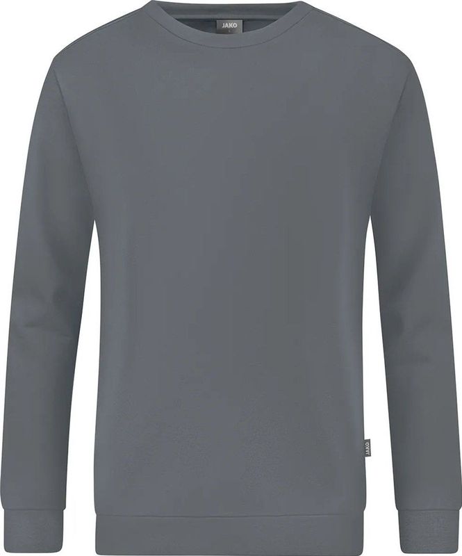 Jako Organic Sweater Heren - Lichtgrijs Gemeleerd