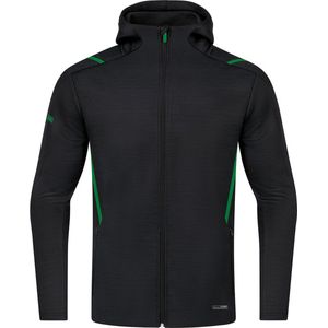 Jako - Casual Zip Jacket Challenge Kids - Zwart Vest