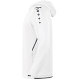 JAKO - Challenge-Jack Met Capuchon, Dames, Wit/Antra Licht, 44