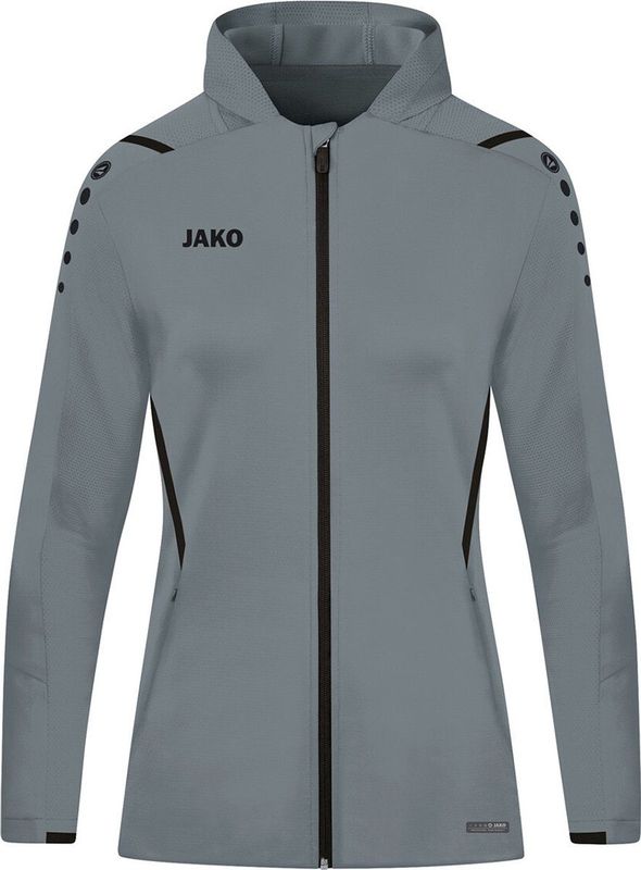 Jako - Challenge - Damesjas - Zwart - Innovatief Ontwerp met Capuchon