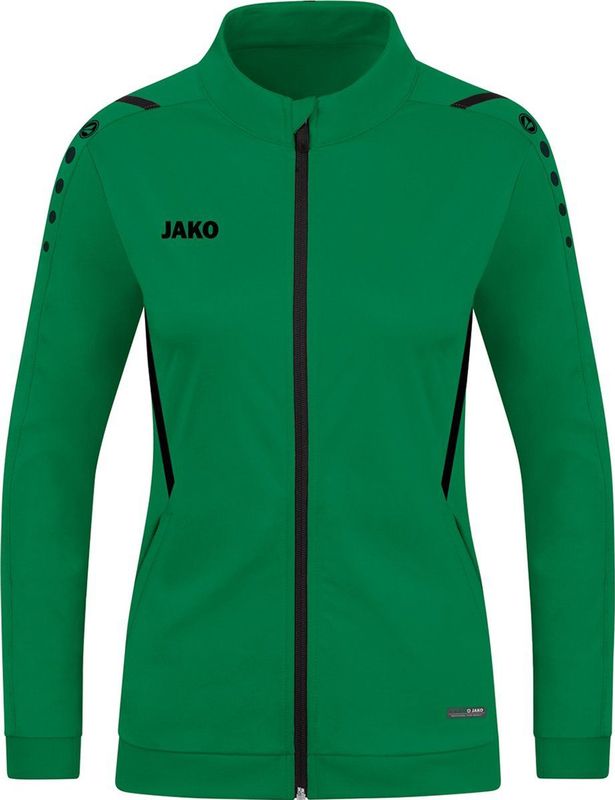 Jako - Polyester Jacket Challenge Women - Groen Trainingsjack-34