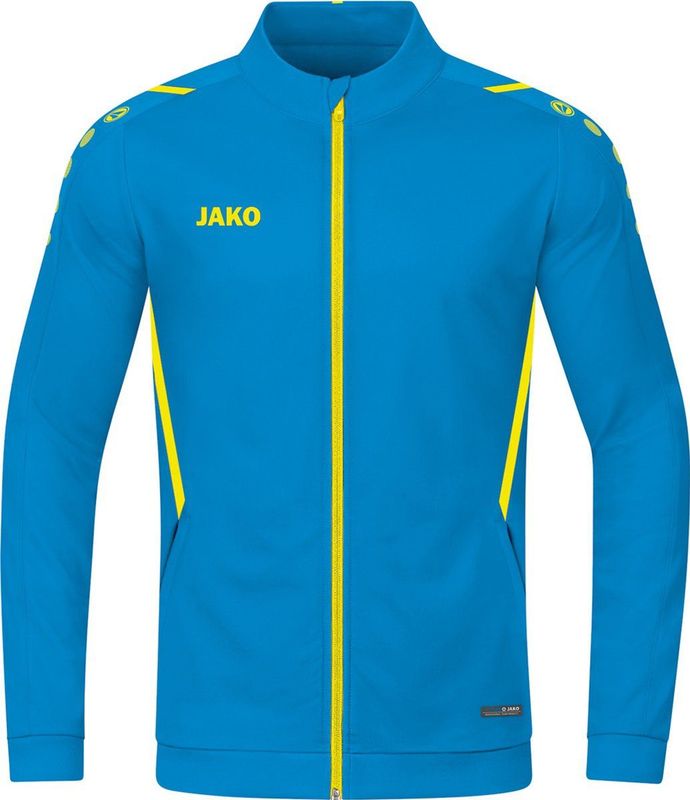 Jako - Polyester Jacket Challenge - Blauw Trainingsjack