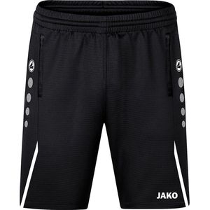 Jako - Trainingsshort Challenge - Zwarte Shorts Kinderen