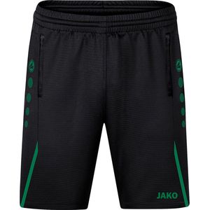 JAKO Challenge Trainingsshorts voor kinderen, uniseks, Zwart/Groen