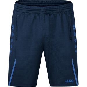 JAKO - Trainingsshort Uitdaging, Uniseks-Kind, Marine/Koninklijk, 152