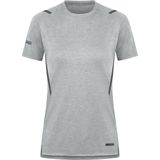 Jako - T-shirt Challenge - Grijs Voetbalshirt Dames