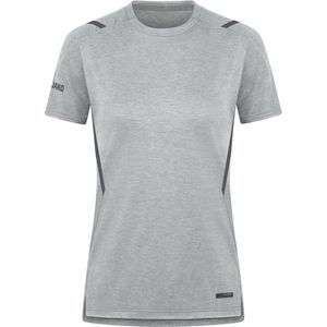 Jako - T-shirt Challenge - Grijs Voetbalshirt Dames