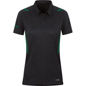 JAKO Polo Challenge - Sportshirt - Lichtgrijs Gemêleerd-Antra Light