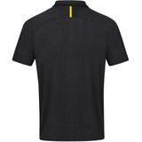 JAKO - Polo Challenge - Poloshirt - Zwart Gemêleerd-Rood