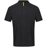 JAKO - Polo Challenge - Poloshirt - Zwart Gemêleerd-Rood