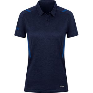 JAKO - Polo Challenge - Poloshirt - Marine Gemêleerd-Royal