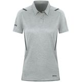 JAKO - Polo Challenge - Poloshirt - Lichtgrijs Gemêleerd-Antra Light - Maat 3XL