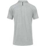 JAKO - Polo Challenge - Poloshirt - Lichtgrijs Gemêleerd-Antra Light - Maat 3XL