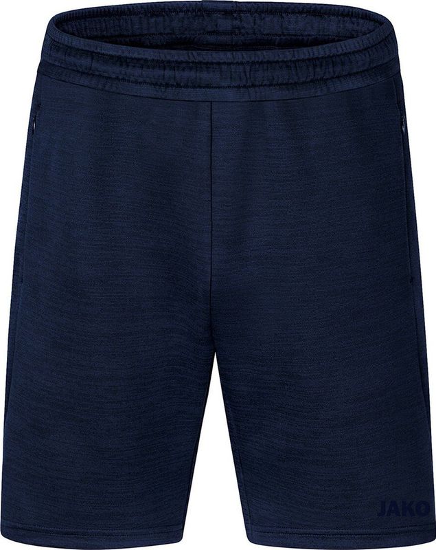 Jako - Challenge - Voetbalshort - Marine Gemeleerd - Sportieve Snit