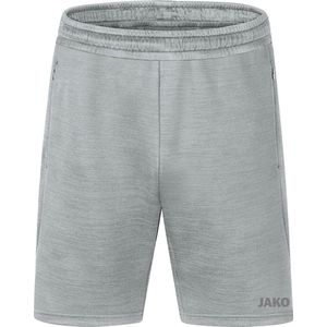 Jako - Challenge - Voetbalshort - Lichtgrijs Gemeleerd - Sportieve Snit