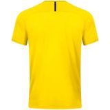 Jako Challenge Shirt Korte Mouw Kinderen - Citroen Zwart