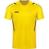 Jako Challenge Shirt Korte Mouw Kinderen - Citroen Zwart
