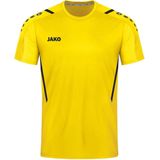 Jako Challenge Shirt Korte Mouw Heren - Citroen Zwart