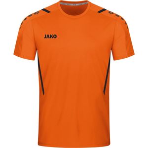 Jako - Challenge - Voetbalshirt - Fluo Oranje - Korte Mouw - Kids