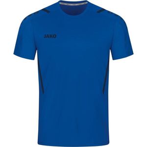 Jako Challenge Shirt Korte Mouw Heren - Royal / Marine | Maat: L