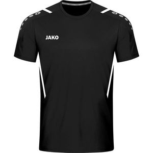 Jako - Shirt Challenge - Zwart Voetbalshirt - 128 - Zwart