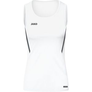 JAKO Challenge Tanktop voor dames, Wit/Antraciet