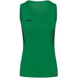 Jako - Challenge - Tank Top - Zwart - Functionele Materiaalmix, Micro-Mesh Rug