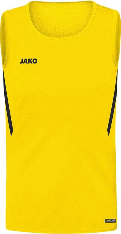 Jako - Challenge - Sporttop - Zwart - Polyester - Ademend