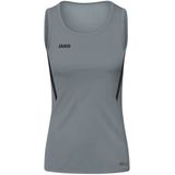 JAKO - Tanktop - Dames - Steengrijs/Zwart