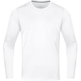 Jako - Shirt Run 2 0 LM - Wit Sportshirt Kids-128