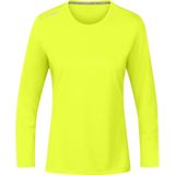 Jako - Shirt Run 2 0 - Gele Longsleeve Dames