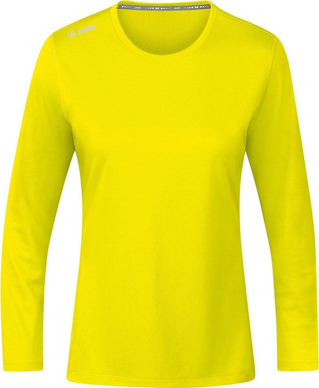 Jako - Shirt Run 2 0 - Gele Longsleeve Dames