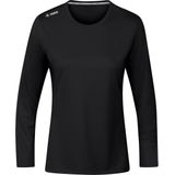 Jako - Shirt Run 2 0 - Zwarte Longsleeve Dames