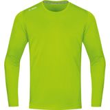 Jako - Run 2.0 - Sportshirt - Fluo Groen - Ademend - Micro-Mesh