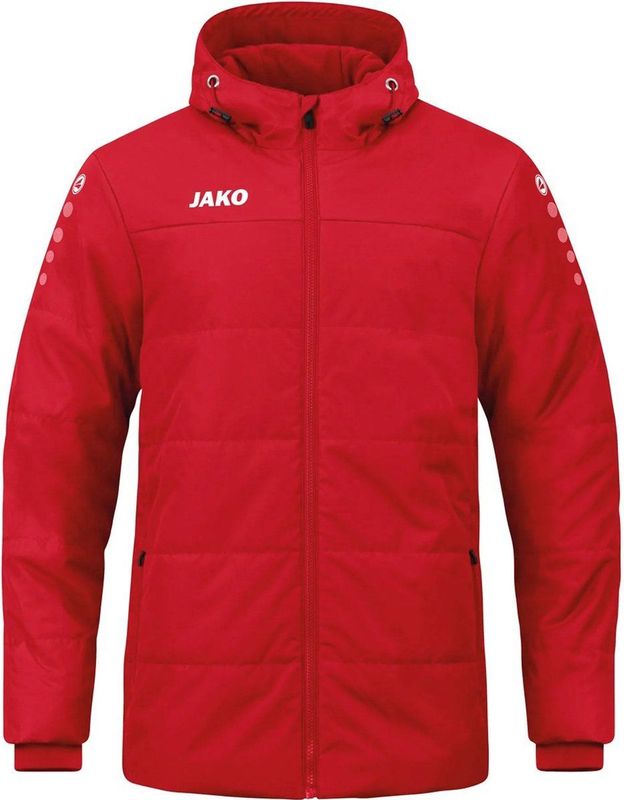 Jako - Coachvest Team - Met Kap - Zwart - Polyester
