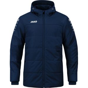 JAKO - Teamcoachjack Met Capuchon, Uniseks-Kind, Marien, 164