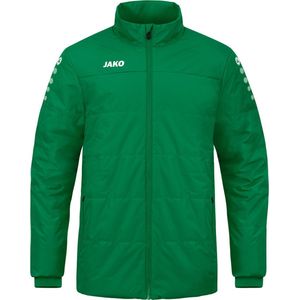 Jako - Team Coachvest - Sportgroen - 100% Polyester - Waterafstotend