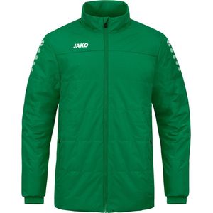 Jako - Team Coachvest - Sportgroen - 100% Polyester - Waterafstotend